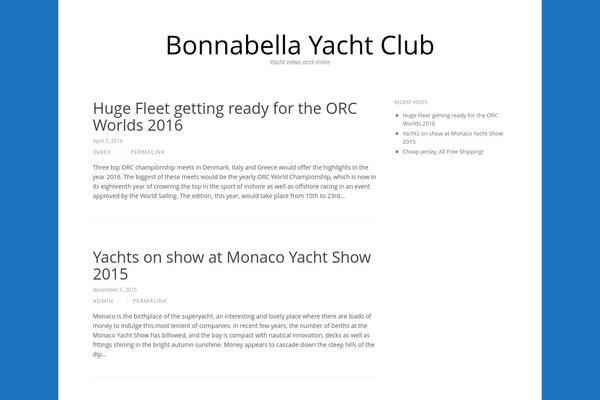 Biancaa theme site design template sample