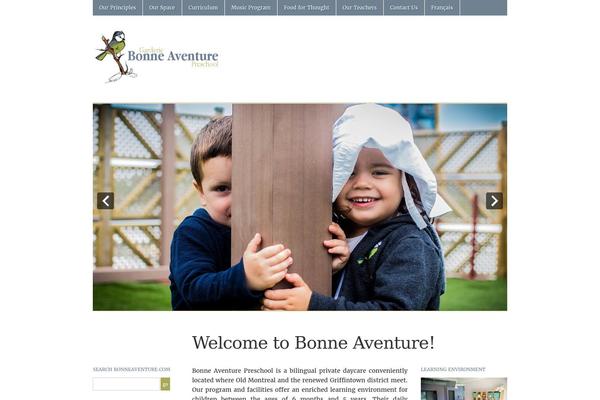 Academica theme site design template sample