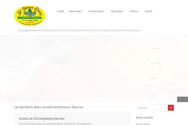 Chow theme site design template sample