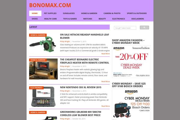 Point theme site design template sample