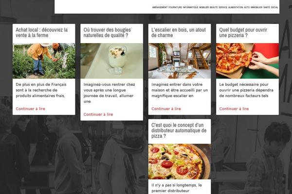Storied theme site design template sample