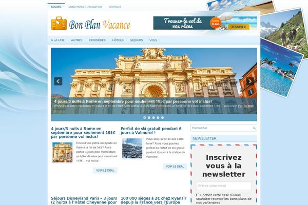 Travelwp theme site design template sample