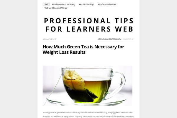 Zinnia theme site design template sample