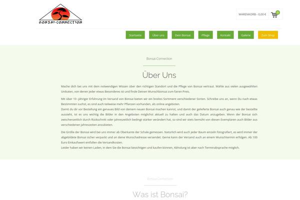 Site using Parallax Scroll plugin