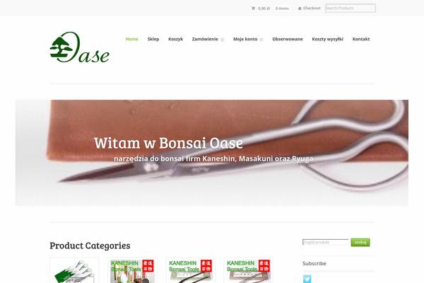 Mystile theme site design template sample