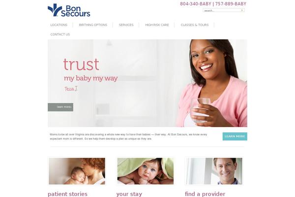 bonsecoursloveandlearn.com site used Craniotheme