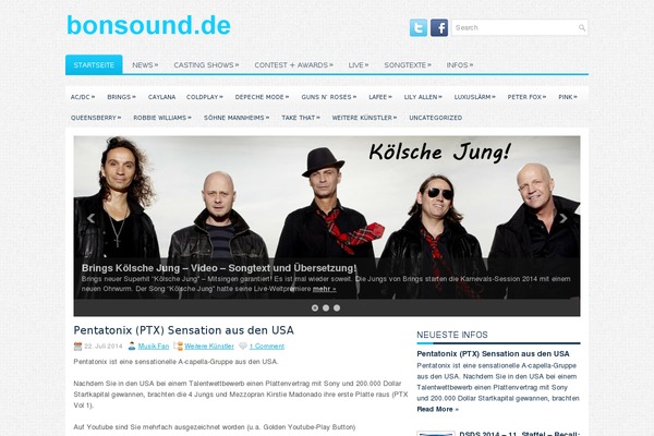 bonsound.de site used Gomagazine