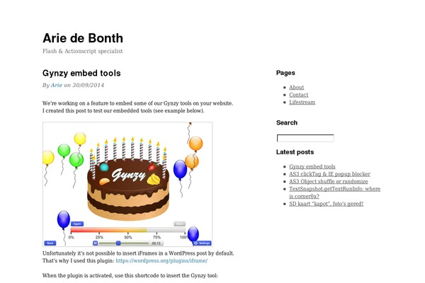 Hybrid theme site design template sample