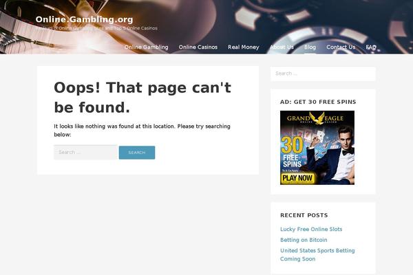 BrickYard theme site design template sample