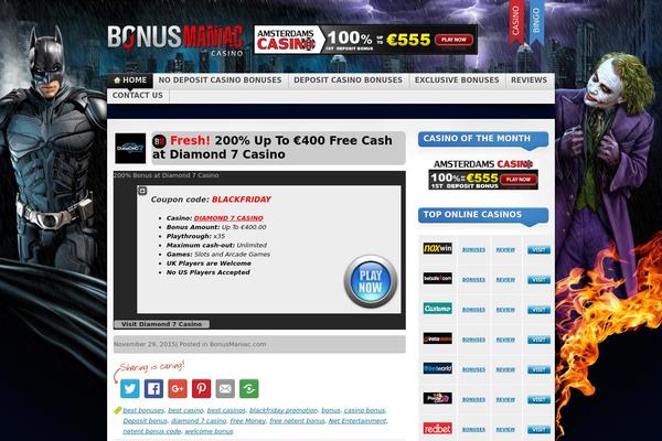 Mercury theme site design template sample