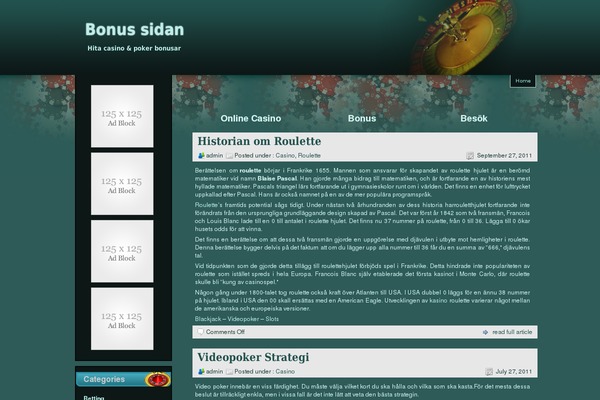 bonussidan.com site used Luck-spinner-casino