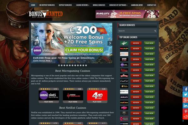 Spinoko theme site design template sample