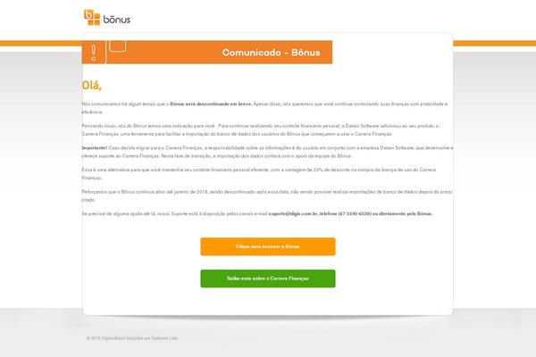 Site using Mini twitter feed plugin