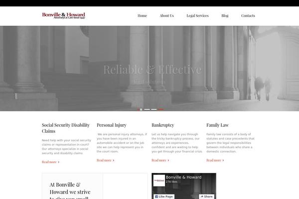 LawBusiness theme site design template sample
