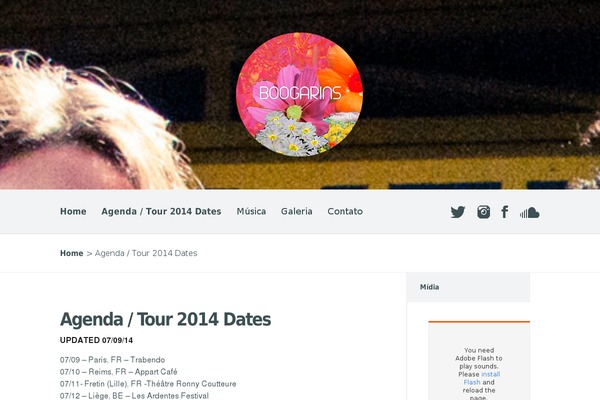 Harmony theme site design template sample
