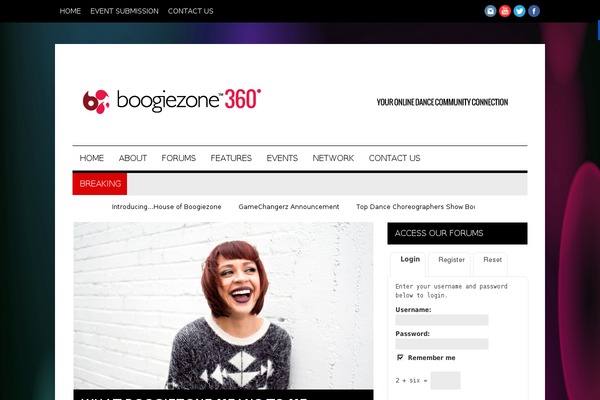 Hades theme site design template sample
