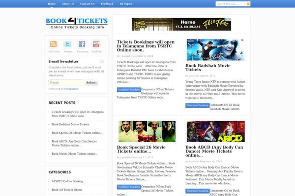 Smartblog theme site design template sample
