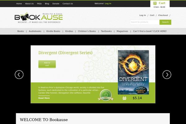Book Store theme site design template sample