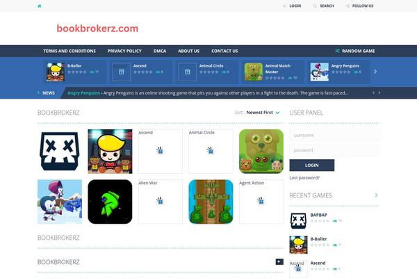 Myarcadetheme-lite theme site design template sample