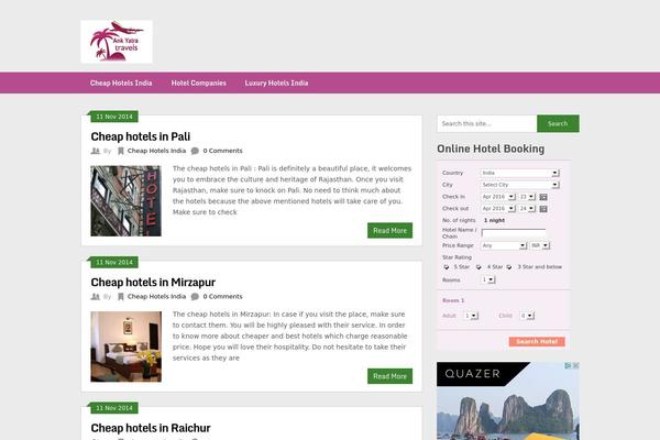 Ribbon theme site design template sample