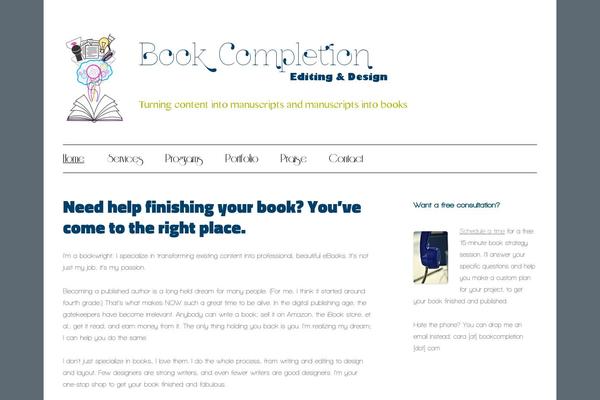 bookcompletion.com site used Bctheme
