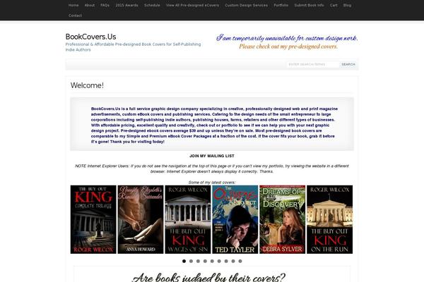 WP-Clear theme site design template sample