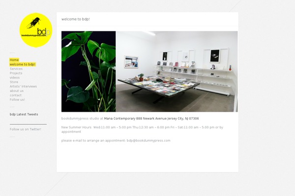 Gridlocked theme site design template sample