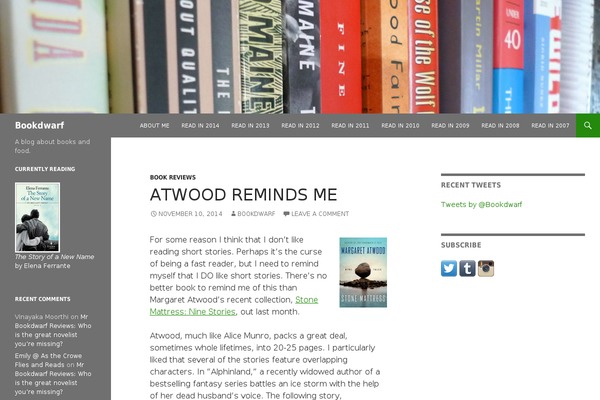 Twenty Fourteen theme site design template sample