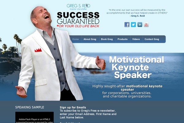 bookgreg.com site used Greg