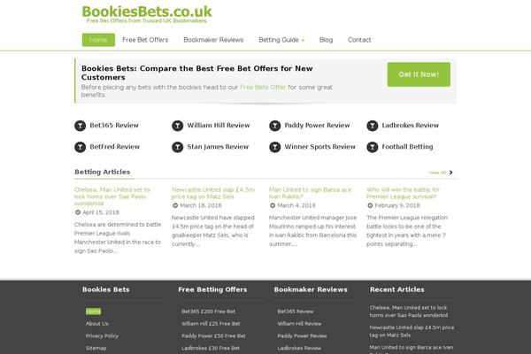 Heavenly theme site design template sample