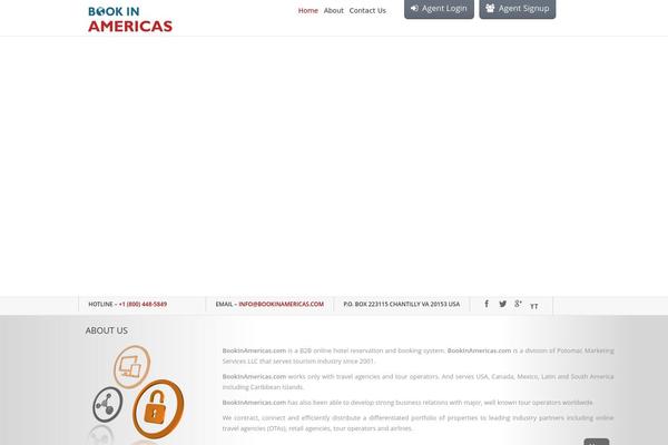 Traveler theme site design template sample