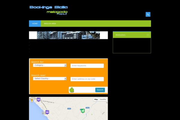 Surfarama theme site design template sample