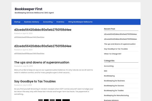 NewsPaperly theme site design template sample