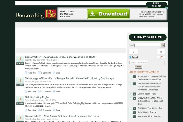 Pressroom theme site design template sample