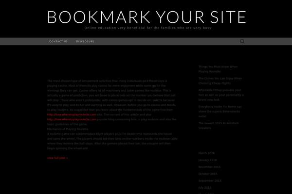 EarthlyTouch theme site design template sample