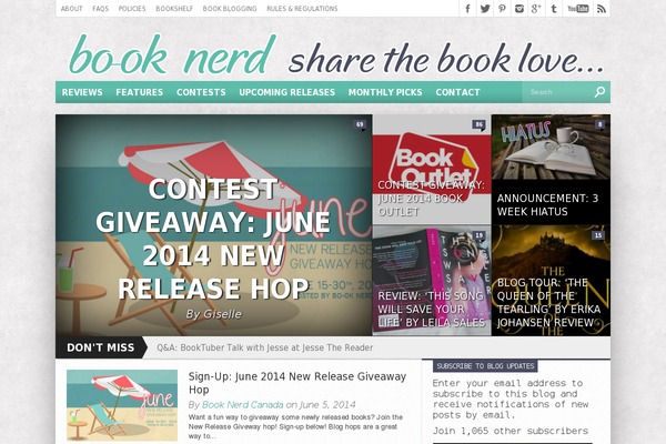 booknerd.ca site used Gutenbook