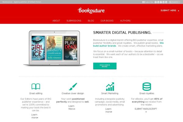 bookouture.com site used Mannequin