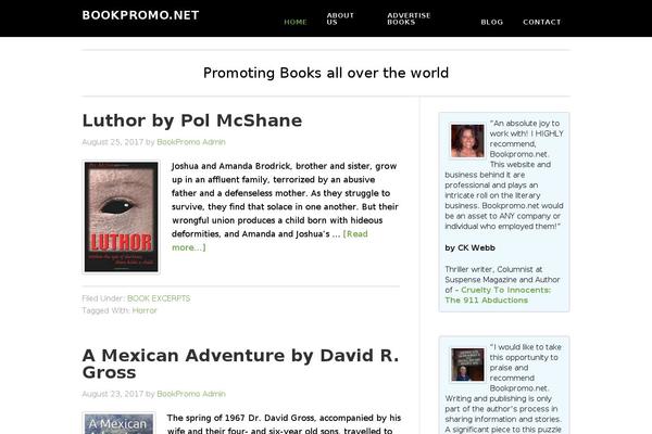 Site using Handsome Testimonials (with widgets) plugin