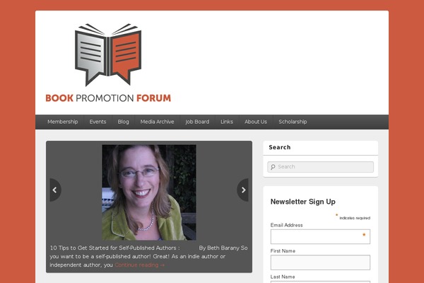 bookpromotionforum.org site used Catch Box
