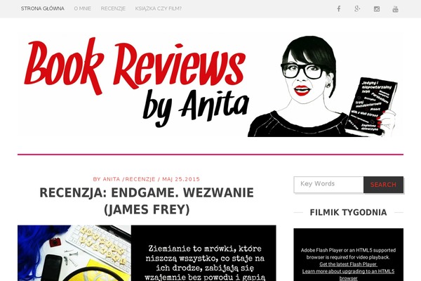 bookreviews.pl site used Navigate