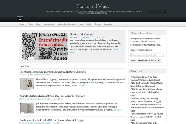 Canard theme site design template sample