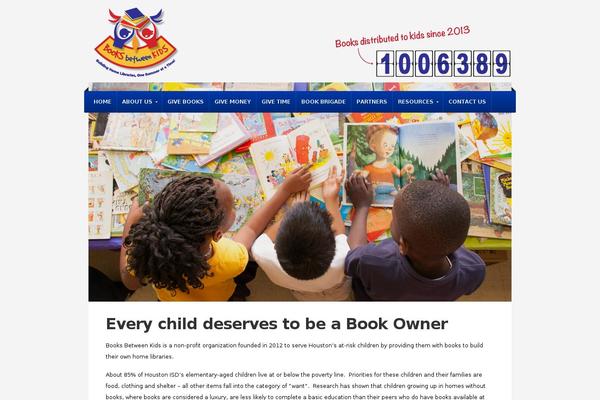 NonProfit theme site design template sample
