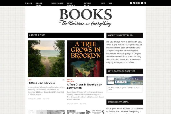 Hickory theme site design template sample