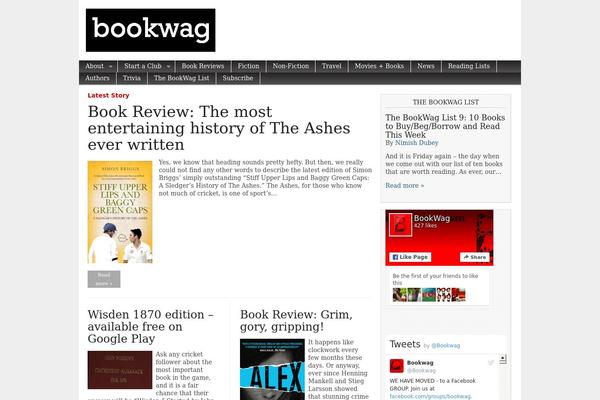 Magazine Basic theme site design template sample