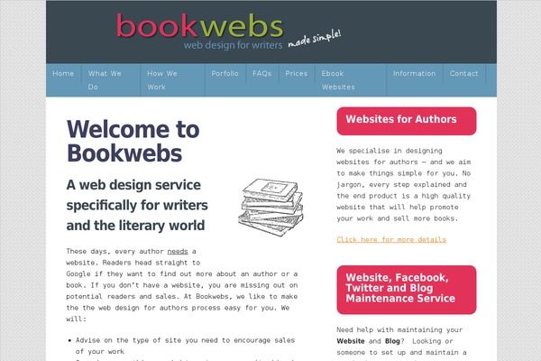 bookwebs.co.uk site used Divibwchild