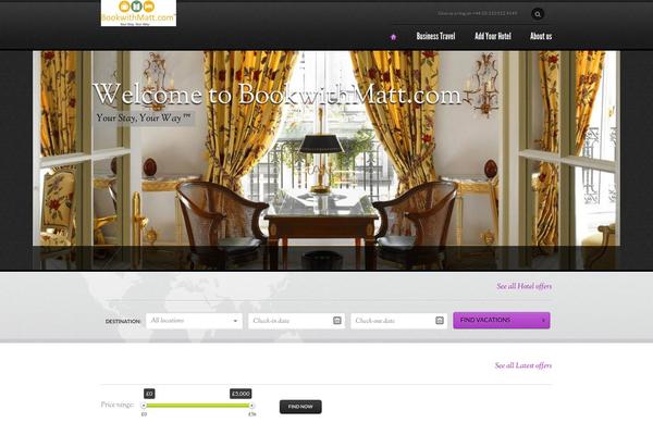 Voyage Parent theme site design template sample