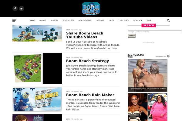 Site using Contact Form plugin