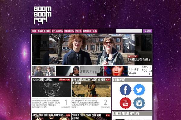Magzimus theme site design template sample