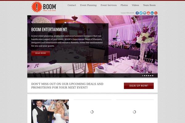 Fusion theme site design template sample