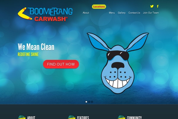 Fusion theme site design template sample